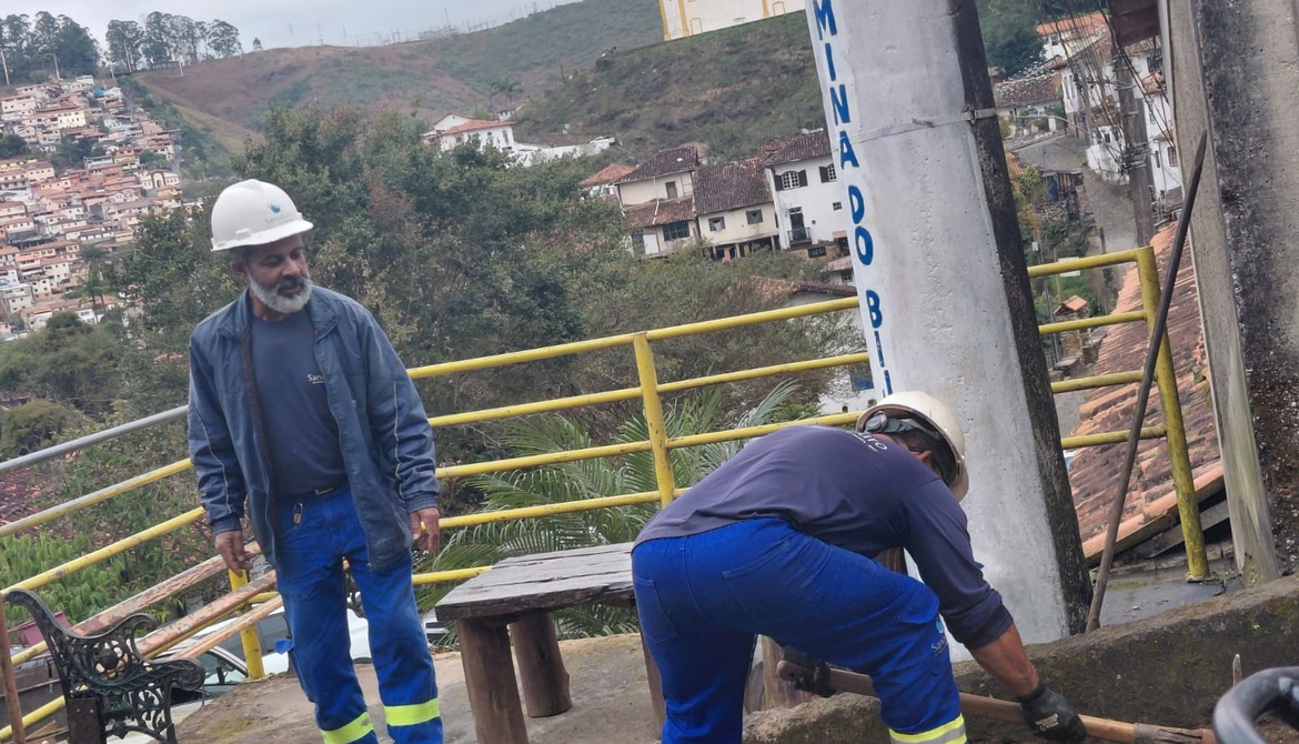 POR DENTRO DA MANUTENÇÃO DE REDES DA SANEOURO