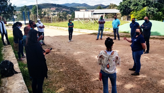 Abastecimento de água no Parque da Lagoa