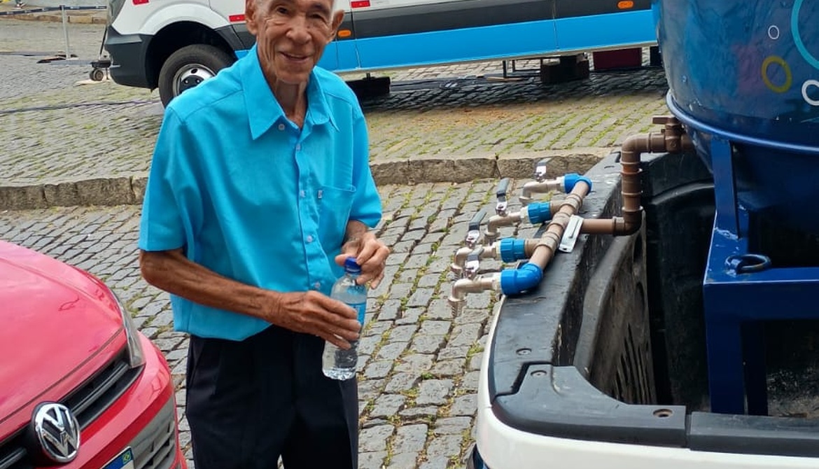 SANEOURO VAI FORNECER ÁGUA TRATADA PARA FIÉIS NA SEMANA SANTA