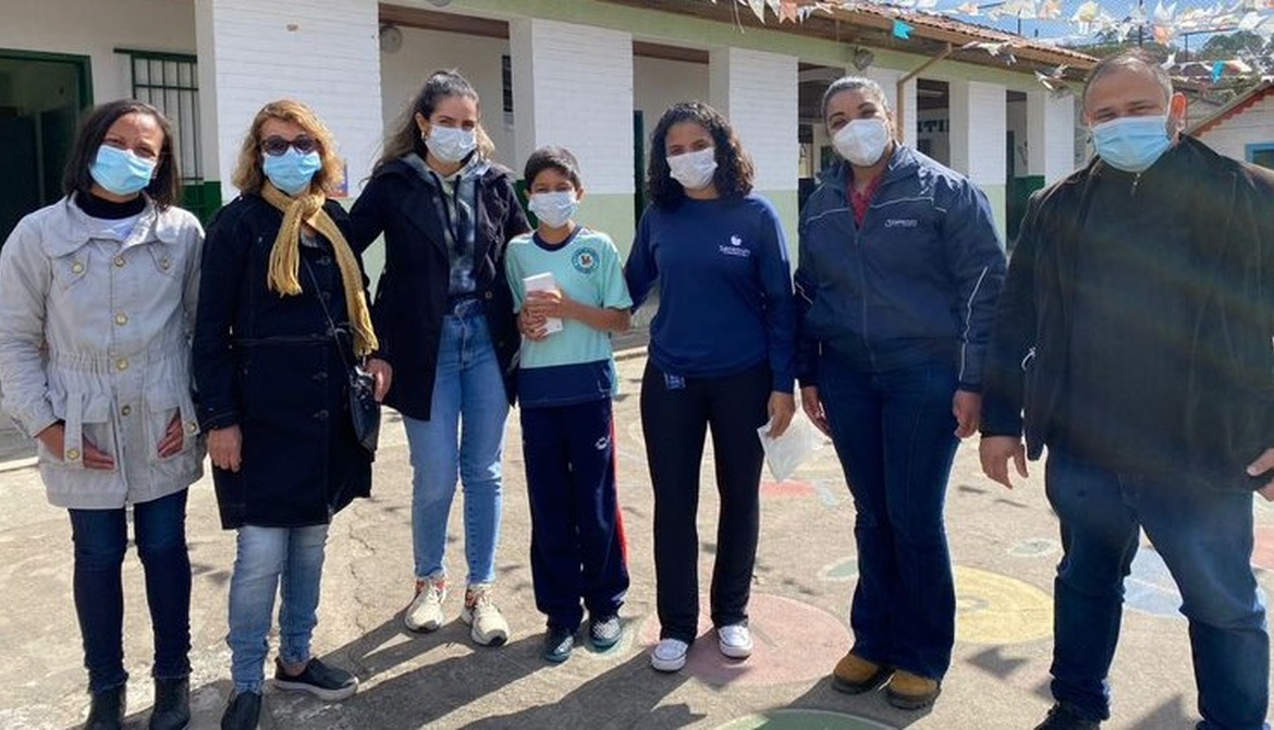 SANEOURO ENTREGA PREMIAÇÃO DO CONCURSO DE DESENHO E REDAÇÃO AMBIENTAL