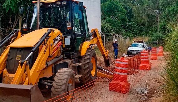 Saneouro amplia mais de mil metros de rede de abastecimento no Catete, em Santo Antônio do Leite