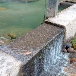 Captação da ETA Itacolomi com volume muito baixo em função da falta de chuvas significativas desde março